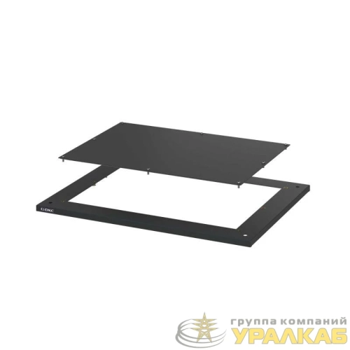 Комплект крыши с фланцем черн. RAL9005 1200х400мм DKC 