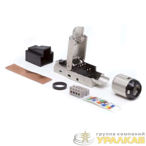 Коннектор industrial 8P8C CAT6 экранир. DKC 