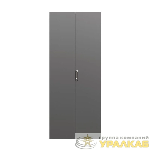Дверь двойная сплошная IT-CQE 1800х800 RAL9005 DKC 