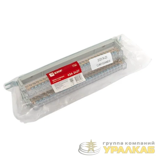 Шина в корпусе 63А 2x27 PROxima EKF 