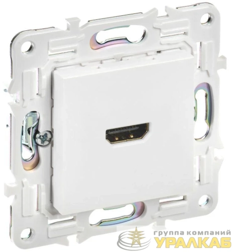 Розетка HDMI SKANDY SK-H01W арктич. бел. IEK 
