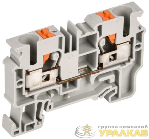 Колодка клеммная CP 10кв.мм сер. IEK 
