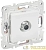 Розетка TV оконечная SKANDY SK-A12W арктич. бел. IEK 