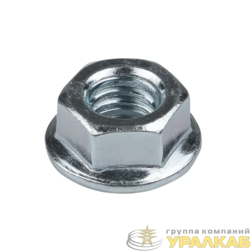 Гайка с фланцем М8 TDZ (уп.100шт) EKF 
