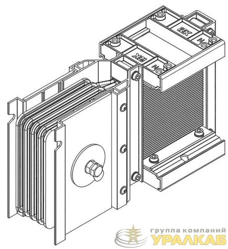 Секция концевая 4000А Al 3L+N+PER IP55 тран. IEK 