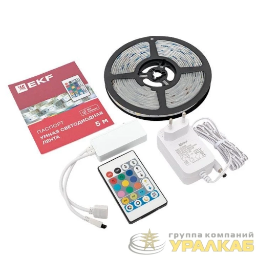 Лента светодиодная умная Connect RGBW (уп.5м) EKF 