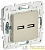 Розетка USB A+A 3.1А SKANDY SK-R15B беж. IEK 