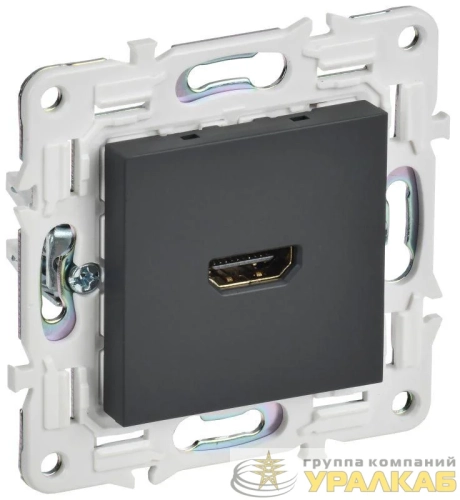 Розетка HDMI SKANDY SK-H01G графит IEK 