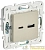 Розетка USB A+C 3.1А SKANDY SK-R14B беж. IEK 