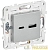 Розетка USB A+A 3.1А SKANDY SK-R15S серебр. IEK 