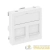 Корпус розетки компьютерной 2-м DTG-2RM RW1 для RJ45 OBO 