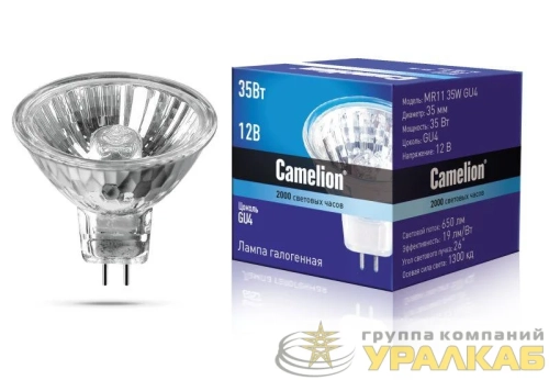 Лампа галогенная MR11 35Вт 12В Camelion 