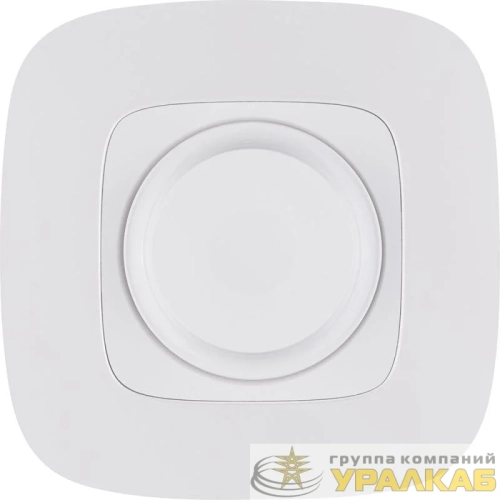 Механизм светорегулятора Valena Allure 300Вт универс. с поворотн. ручкой без нейтрали с лицев. панелью белый Leg 