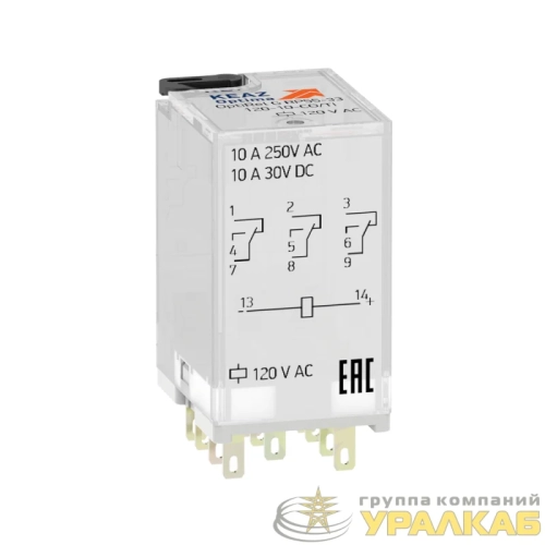 Реле промежуточное OptiRel G RP55-33-24D-10-CO-S КЭАЗ 