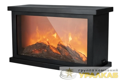 Светильник светодиодный "Камин" FL-L31 IP20 305х181х115 элементы питания 3хC/LR14 (не в компл.) ФАZА 