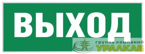Этикетка самоклеящаяся "Выход" SSA-101 INFO-SSA-111 ЭРА 