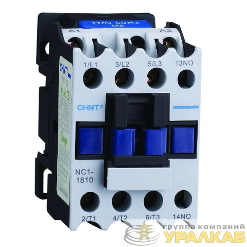 Контактор NC1-1801Z 18А кат. 220В DC 1НЗ (R) CHINT 