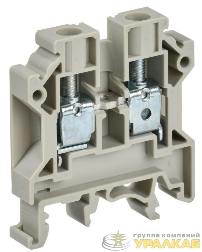 Колодка клеммная CTS ARMAFIX 6кв.мм сер. IEK 