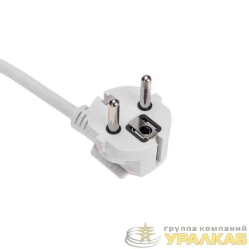 Удлинитель 3х1.5м с заземл. STANDARD 3х1кв.мм бел. Rexant 