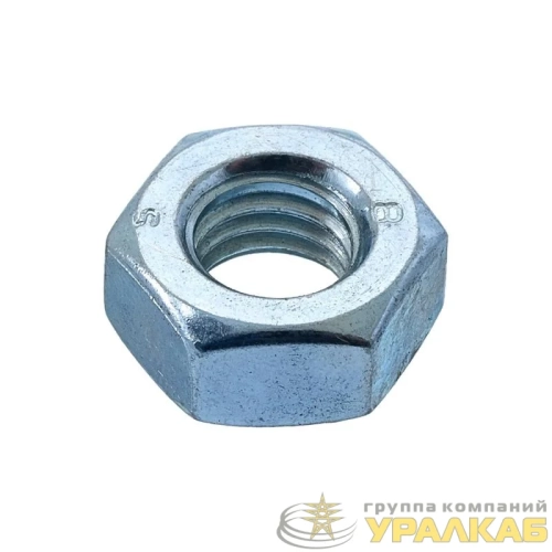 Гайка М16 DIN 934 цинк (уп.15шт) (кор.) СТРОЙМЕТИЗ 