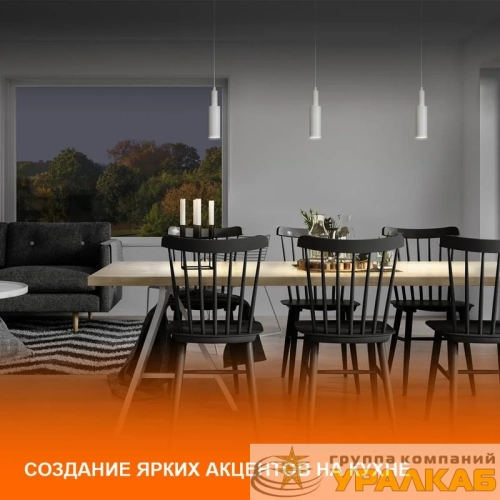 Светильник светодиодный трековый ECO TRACKSP 1PH GU10 BKRD LEDVANCE 