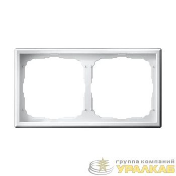 Рамка 2-м ArtGallery универс. бел. SE 