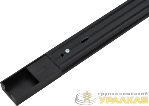Шинопровод PTR P 2M-BL черн. (пластик) 2м Pro JazzWay 