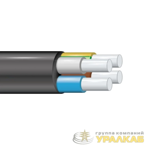 Кабель АВВГнг(А)-LS 4х6 ОК (N) 0.66кВ (м) ЭЛПРОМ 