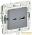 Розетка USB A+C 3.1А SKANDY SK-R14Gr сер. IEK 