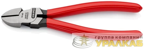 Бокорезы L-160мм твердость кромок 62 HRC черн. Knipex 