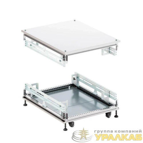 Крыша основание сплошные IT-CQE 800х600 RAL7035 DKC 