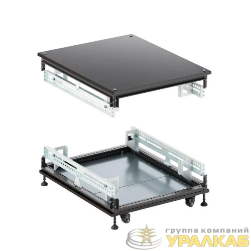 Крыша основание сплошные IT-CQE 800х600 RAL9005 DKC 