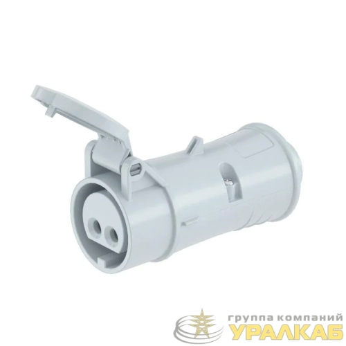 Розетка кабельная CS IP44 16А 2P 50В DKC 