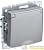 Розетка BRITE РСбш10-3-БрА 16А IP20 с заземл. защ. шторки с крышкой механизм алюм. IEK 