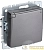 Розетка BRITE РСбш10-3-БрС 16А IP20 с заземл. защ. шторки с крышкой механизм сталь IEK 