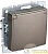 Розетка BRITE РСбш10-3-44-БрШ 16А IP44 с заземл. защ. шторки с крышкой механизм шампань IEK 
