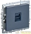 Розетка компьютерная СП RJ45 кат.5E BRITE РК10-БрМ механизм маренго IEK 
