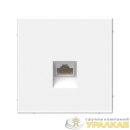 Розетка компьютерная ArtGallery RJ45 кат.6A механизм лотос SE 