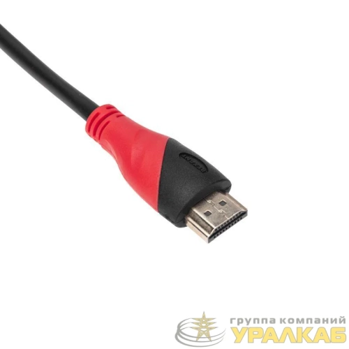 Шнур HDMI - HDMI gold 3м с фильтрами Rexant 