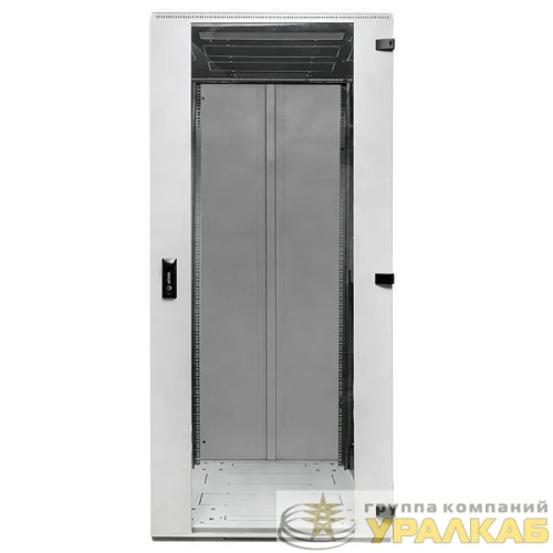 Шкаф напольный 19дюйм TERACOM PRO 33U 600х800мм двери стеклян. с замком-ручкой и метал. сер. EKF 