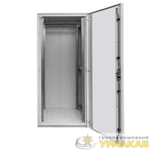 Шкаф напольный 19дюйм TERACOM PRO 33U 600х800мм двери стеклян. с замком-ручкой и метал. сер. EKF 