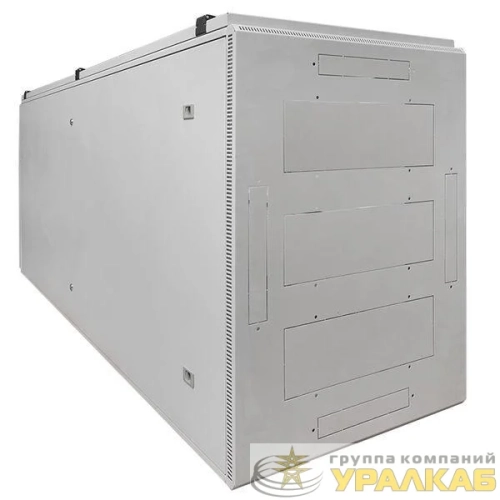 Шкаф напольный 19дюйм TERACOM PRO 33U 600х800мм двери стеклян. с замком-ручкой и метал. сер. EKF 