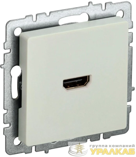 Розетка СП BRITE HDMI РHDMI-0-БрКр механизм беж. IEK 