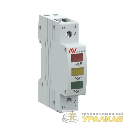 Индикатор напряжения трехфазный AV-L EKF 