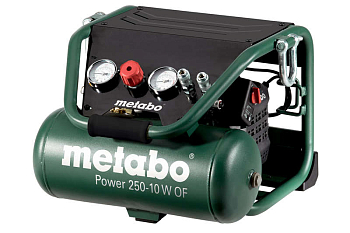 Компрессор безмасляный Power 250-10 W OF 1.5кВт 10л 220/м Metabo 