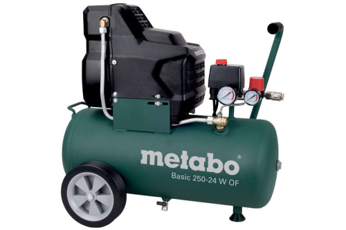 Компрессор безмасляный Basic 250-24 W OF 1.5кВт 24л Metabo 