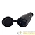 Разъем штепсельный 1х16А 2P+PE 220-240В IP44 с заглушкой каучук LEZARD 