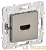 Розетка HDMI SKANDY SK-H01N никель IEK 