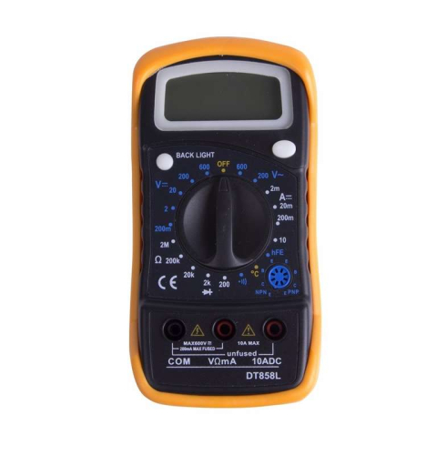 Мультиметр универсальный MAS838L(DT858L) PROCONNECT 