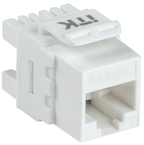 Модуль Keystone Jack кат. 5е UTP 110 IDC 180град. ITK 
